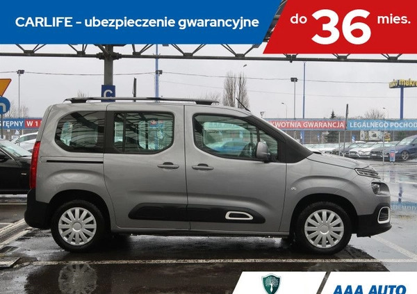 Citroen Berlingo cena 62000 przebieg: 179229, rok produkcji 2019 z Pisz małe 106